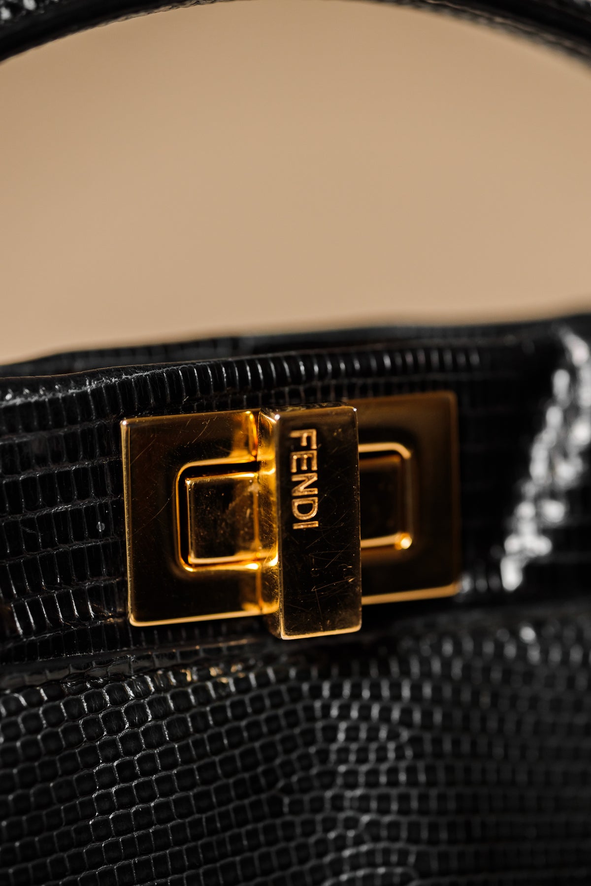 Fendi Peekaboo Mini Black