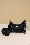 Prada Re-Edition 2005 Re-Nylon Shoulder Bag Black