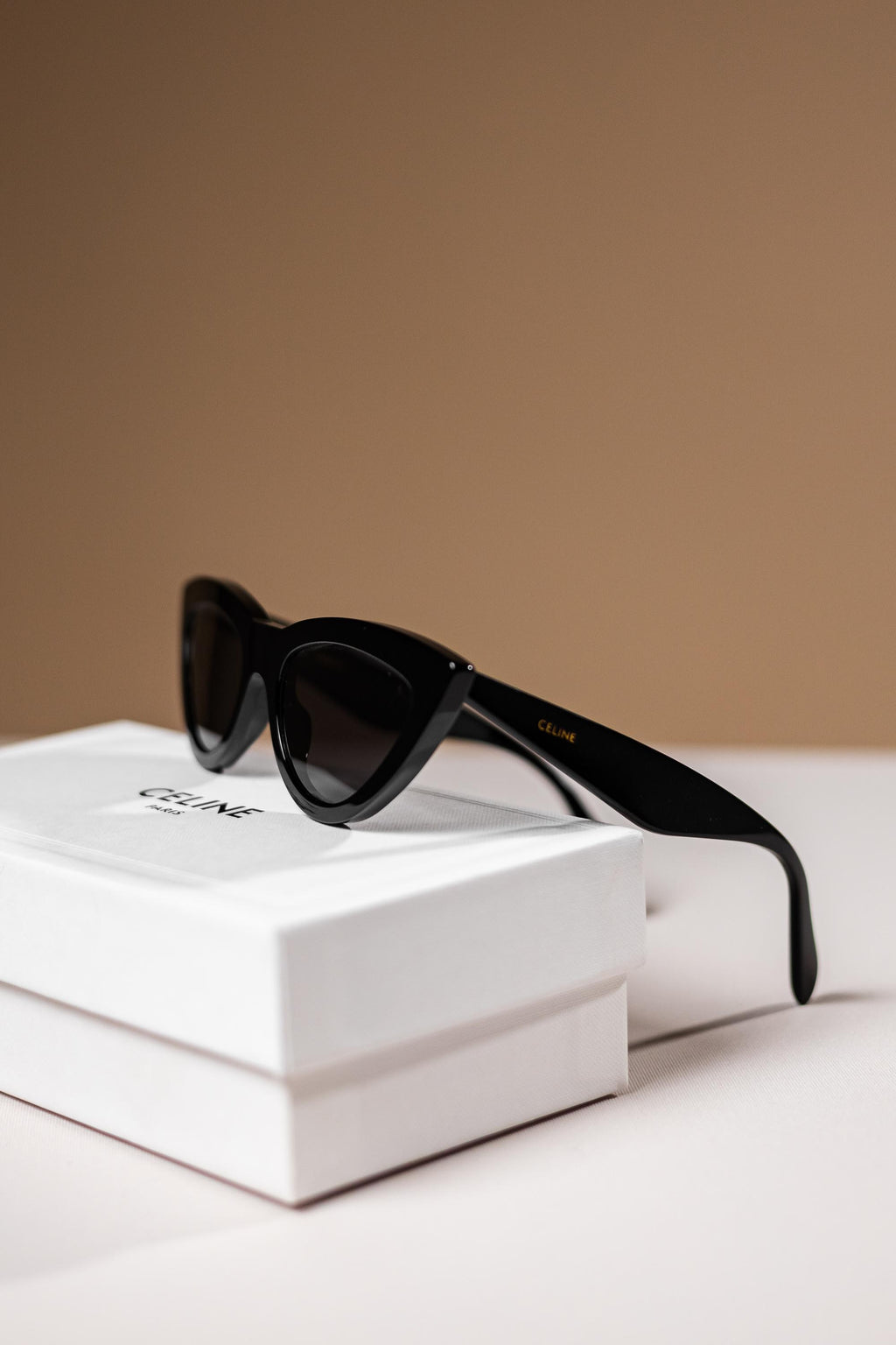 Celine Cat Eye Sunglasses Black