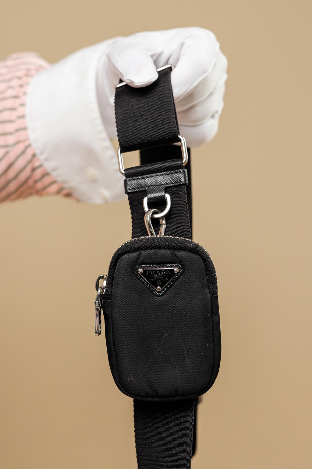 Prada Re-Edition 2005 Re-Nylon Shoulder Bag Black