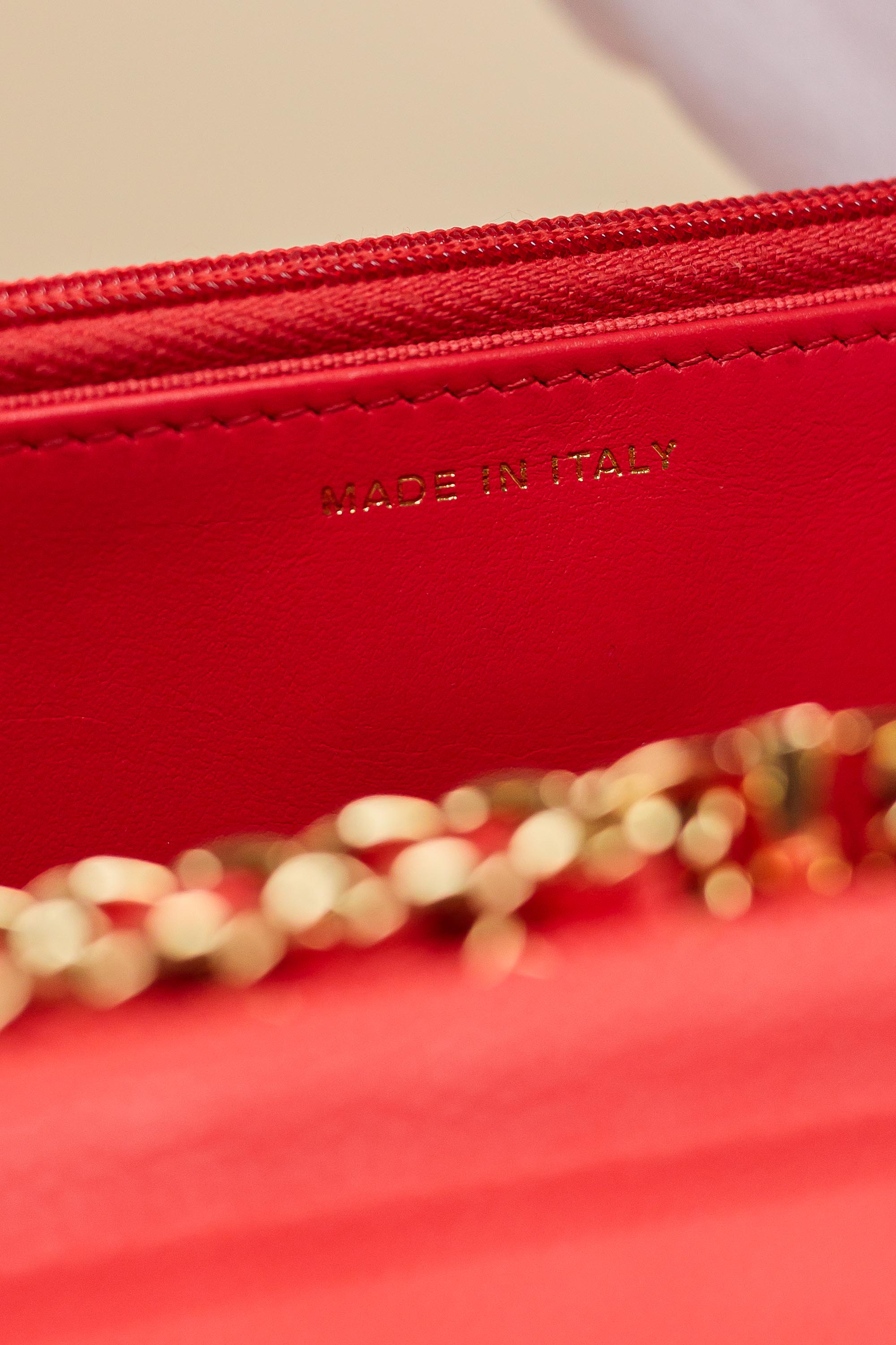 Chanel Classic Wallet on Chain Quilted Caviar Leather