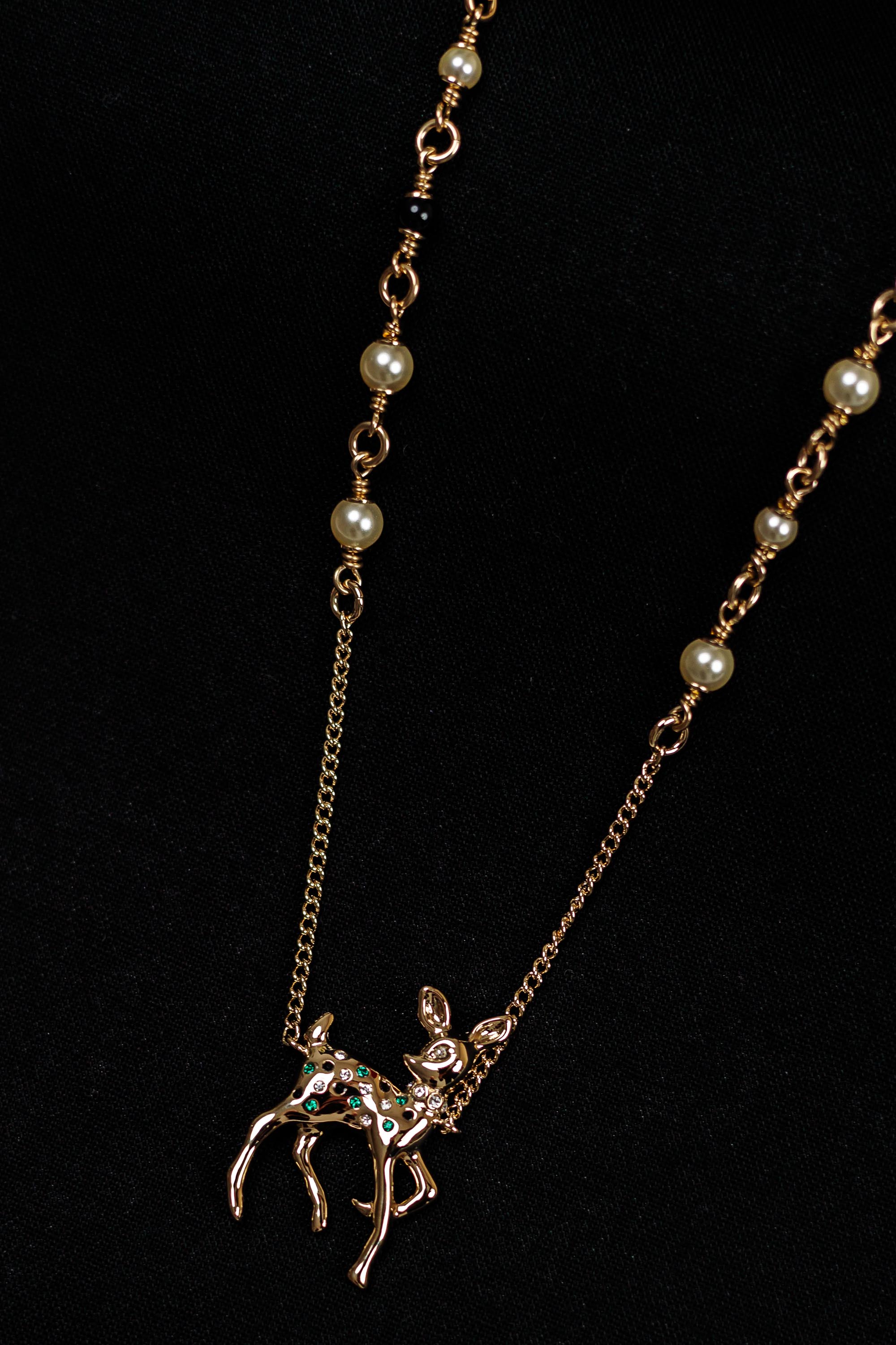 Chanel Chanel Layered Necklace Set with CC Logo