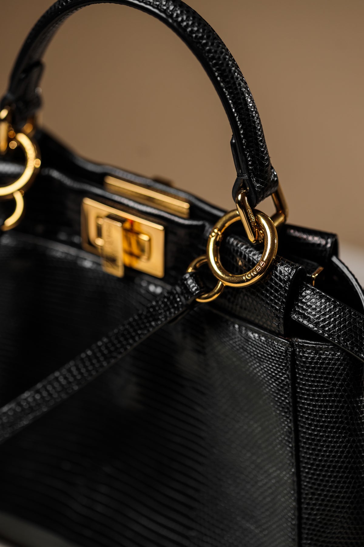 Fendi Peekaboo Mini Black
