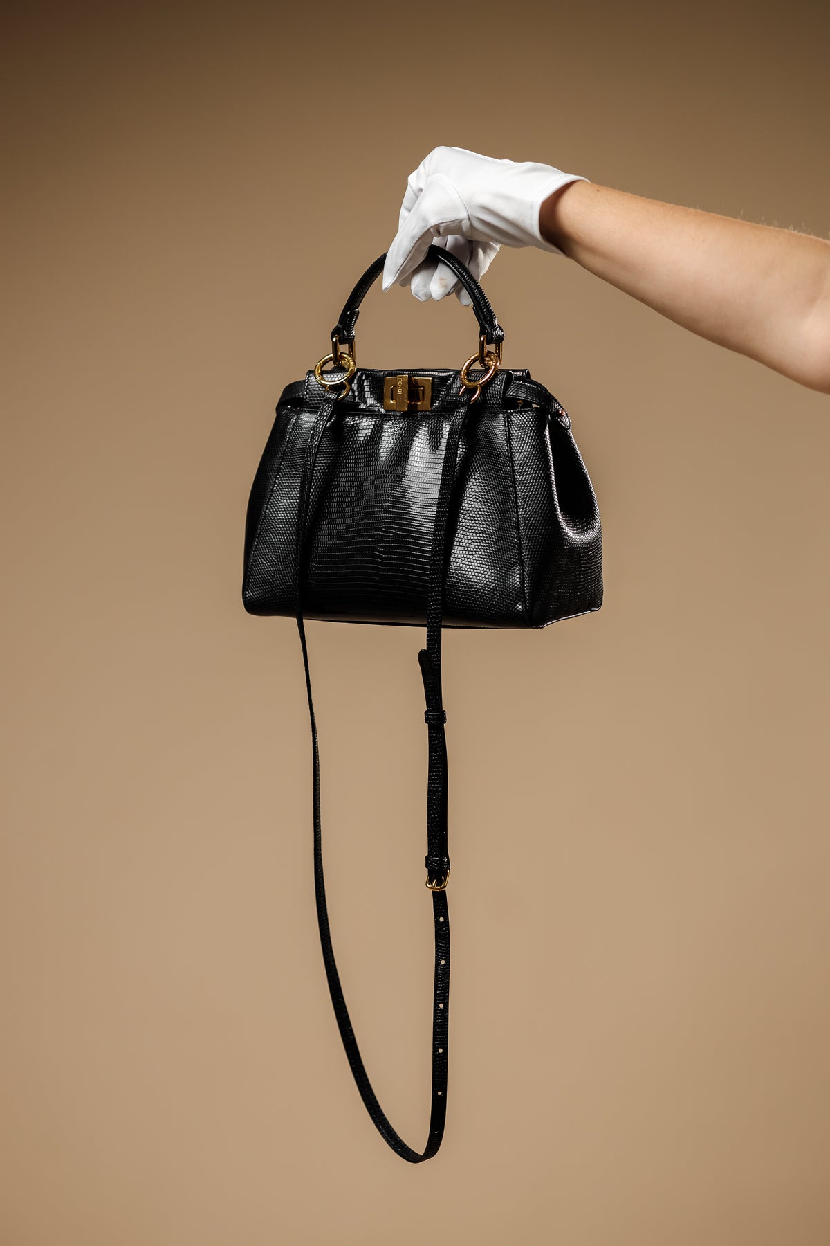 Fendi Peekaboo Mini Black