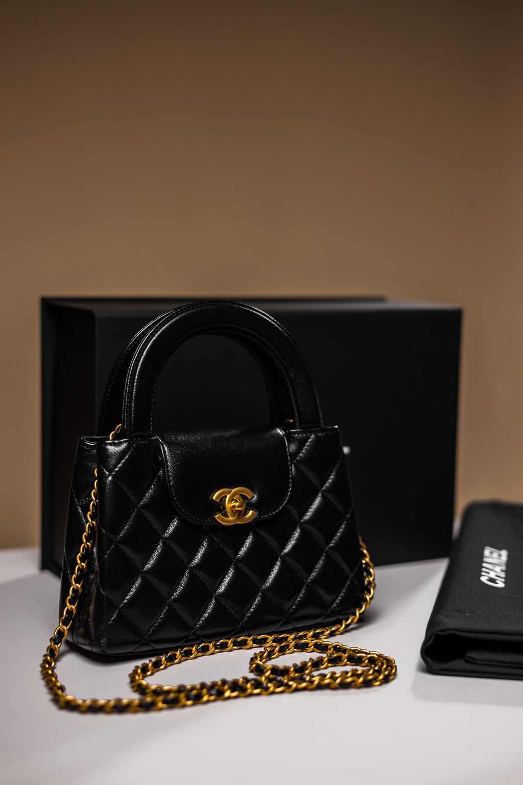 Chanel Mini Shopping Tote (Mini Kelly Bag)