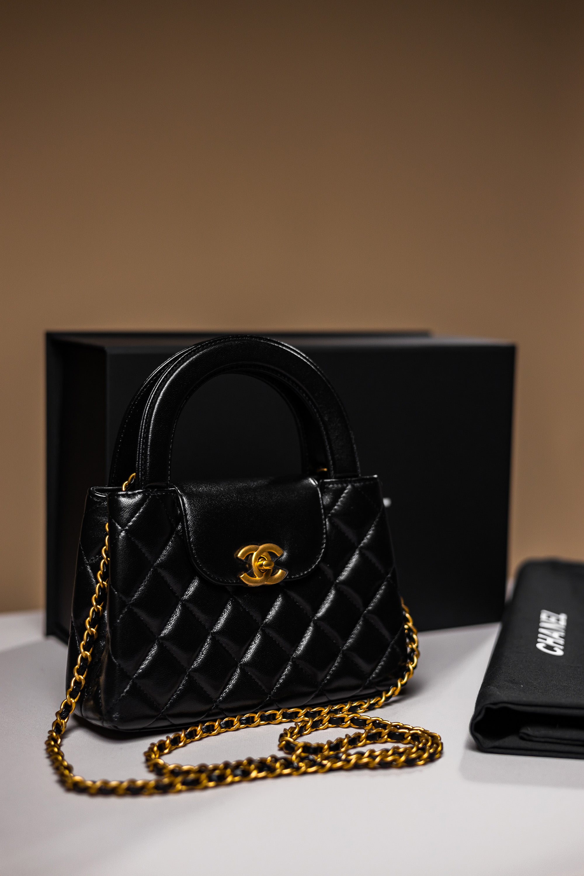 Chanel Mini Shopping Tote (Mini Kelly Bag)