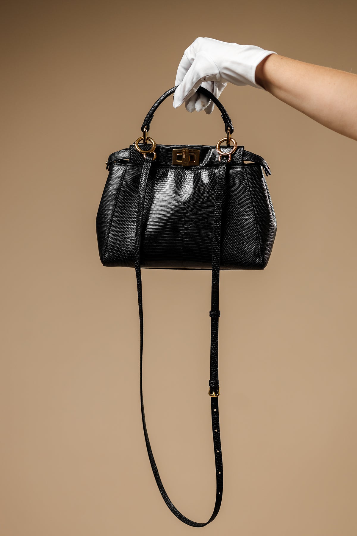 Fendi Peekaboo Mini Black