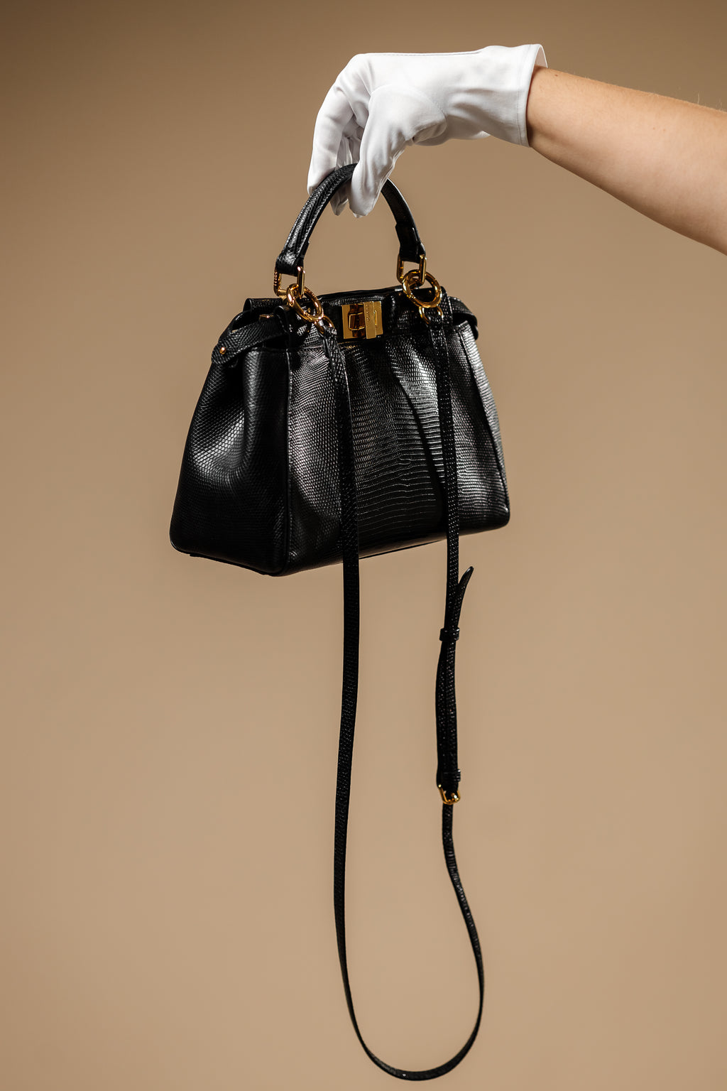 Fendi Peekaboo Mini Black