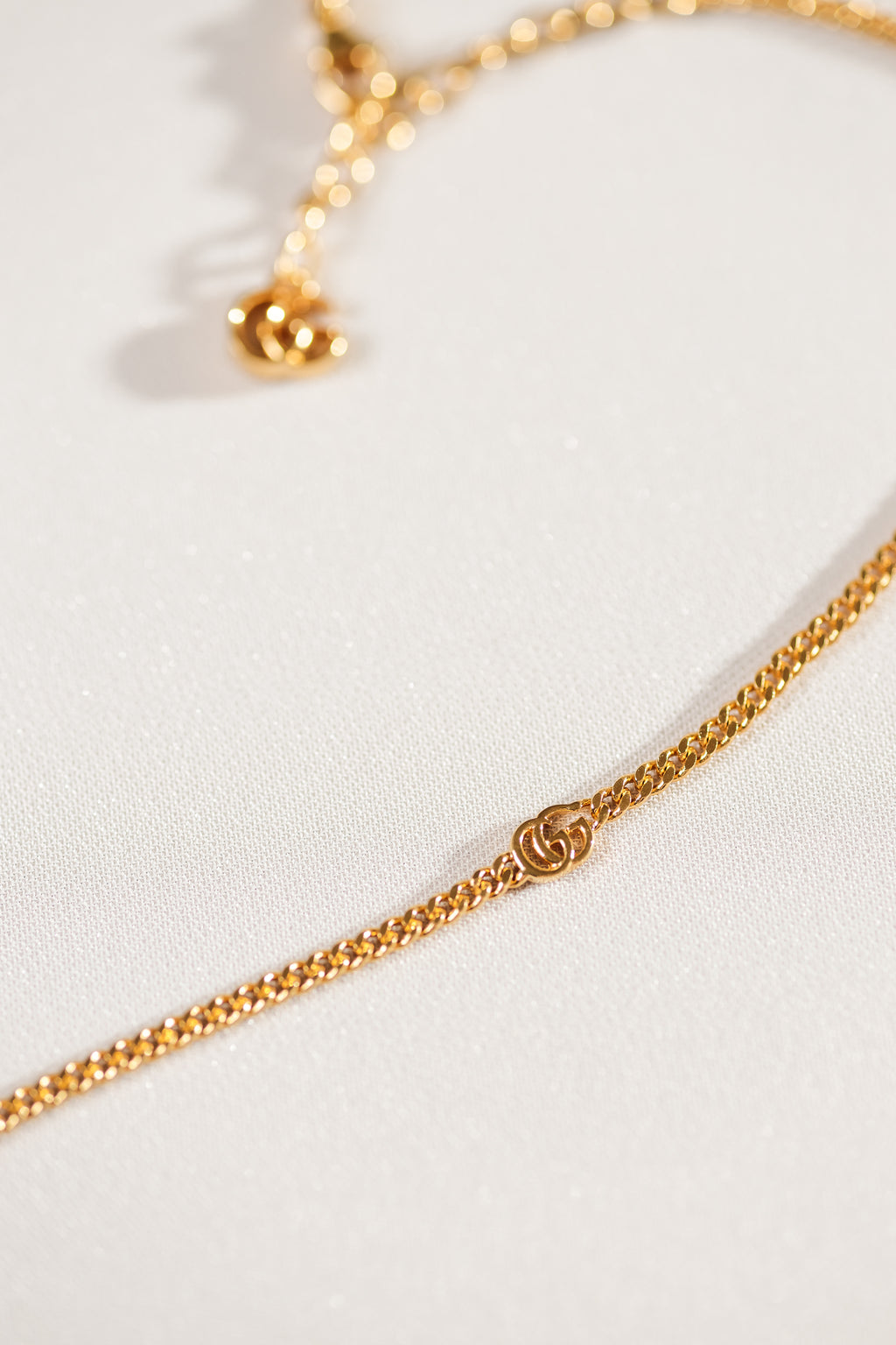 Gucci Marmont Double G Flower Necklace