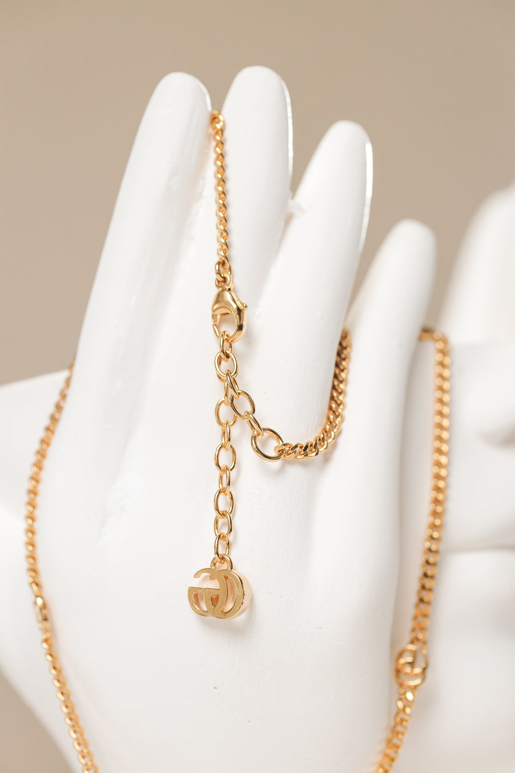 Gucci Marmont Double G Flower Necklace