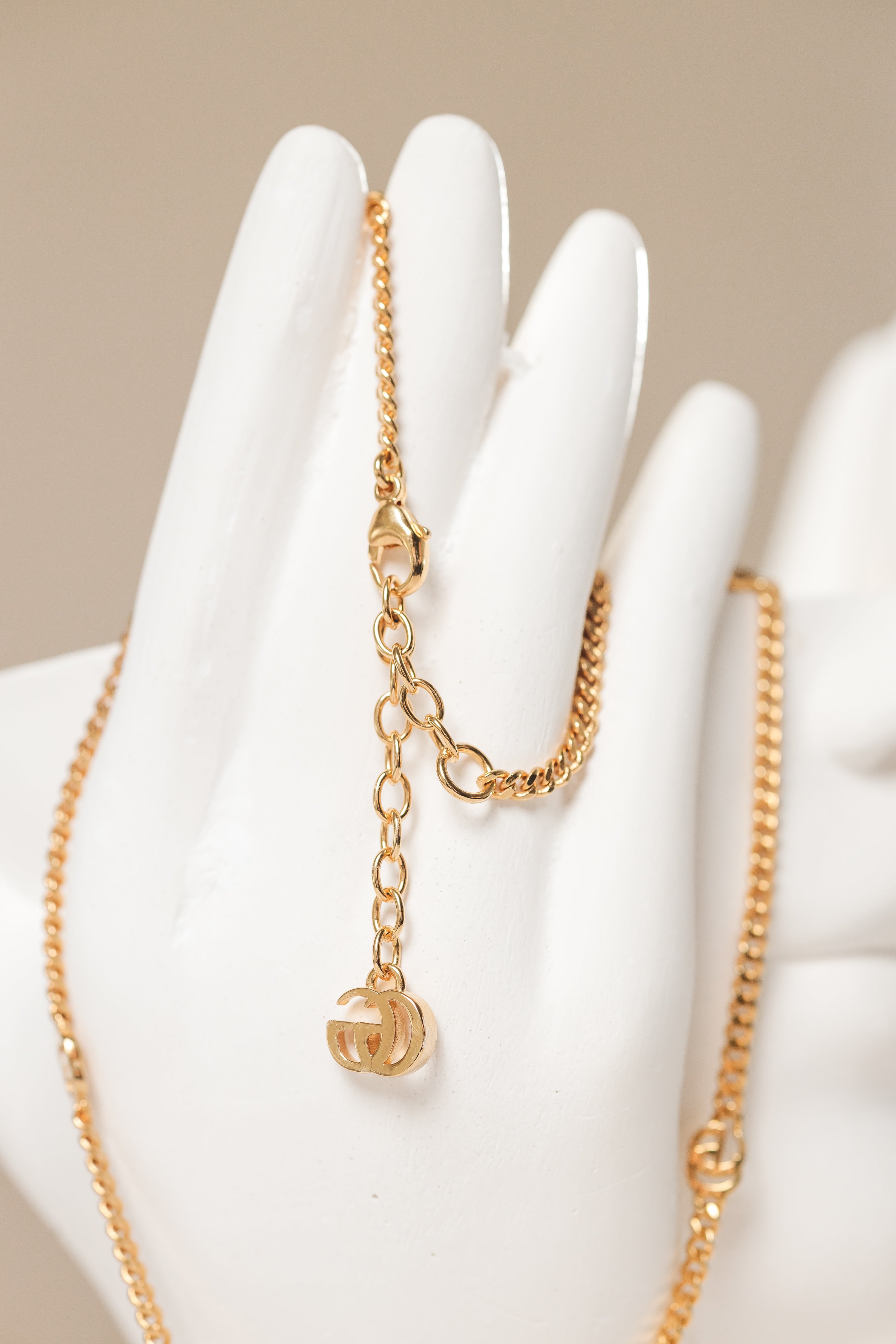 Gucci Marmont Double G Flower Necklace