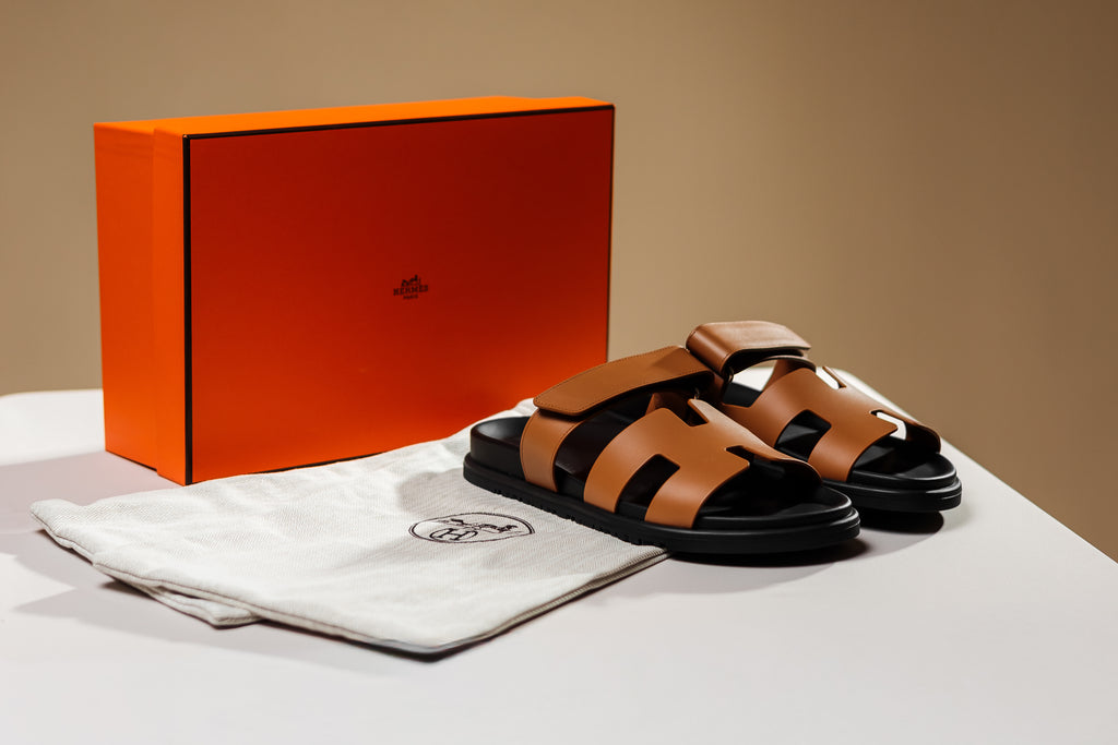 Hermès Chypre sandals, EU 39