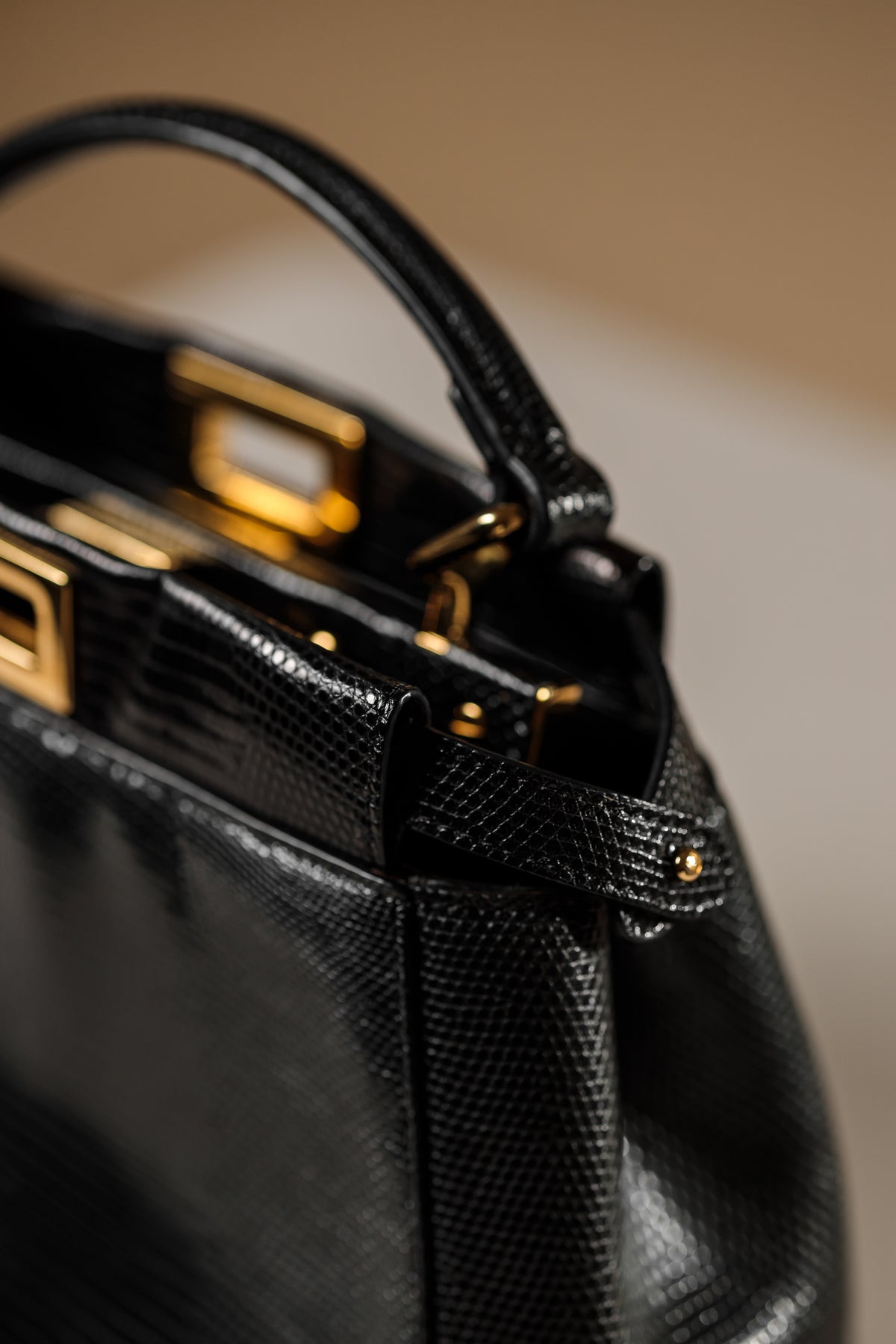 Fendi Peekaboo Mini Black