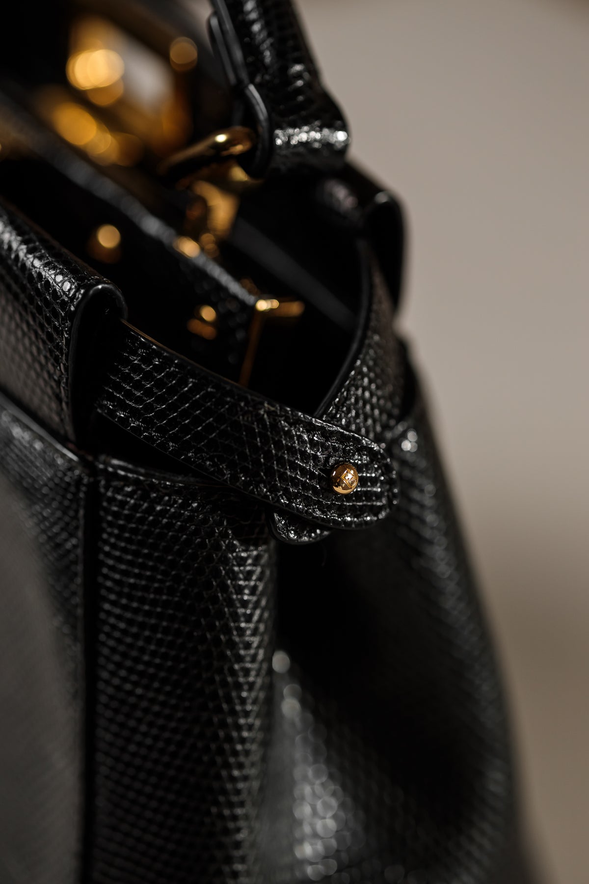 Fendi Peekaboo Mini Black