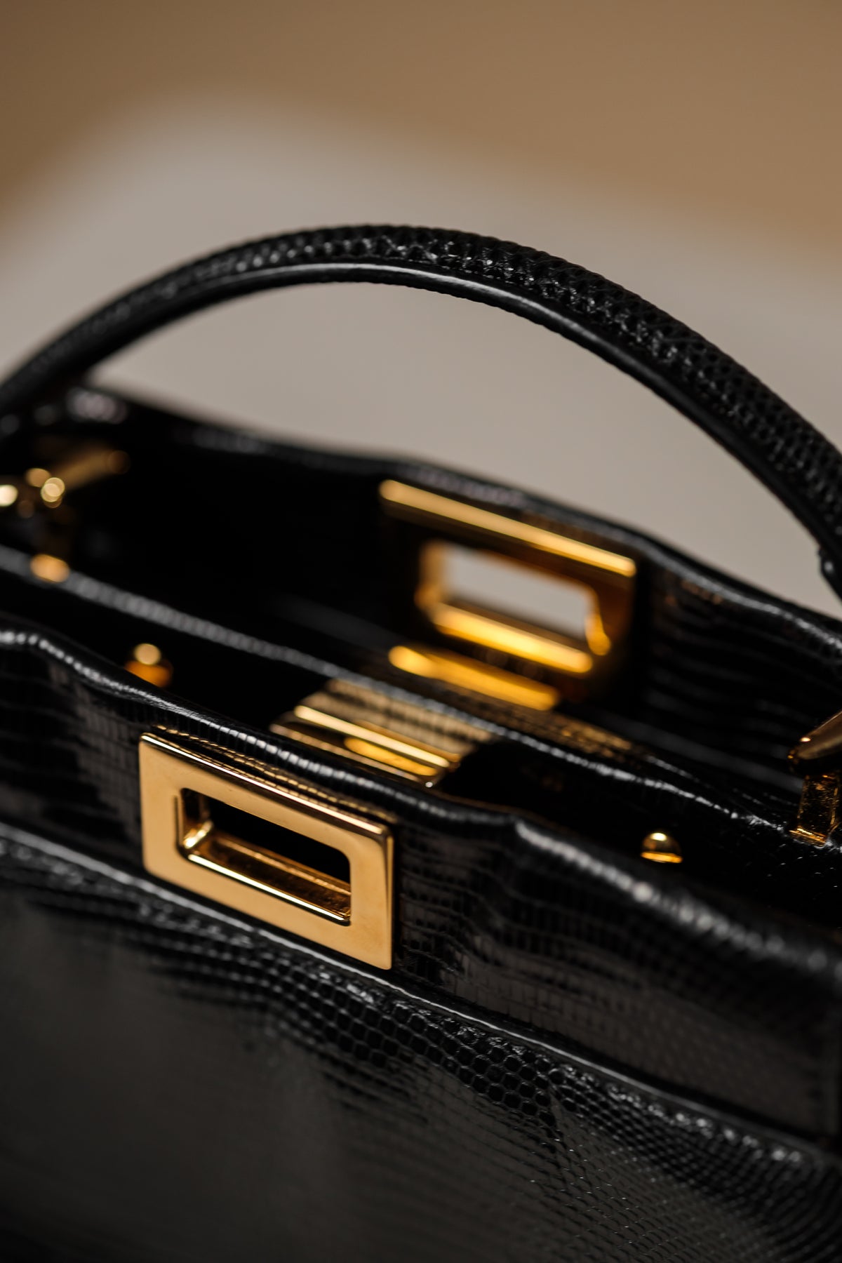 Fendi Peekaboo Mini Black